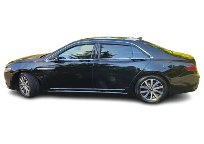 2020 Lincoln Continental Black Car