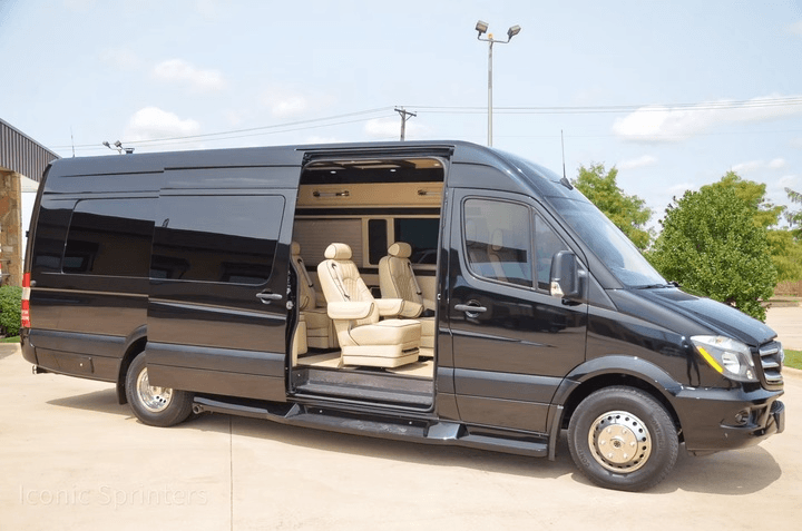Mercedes Sprinter Limo Black 14 Seater