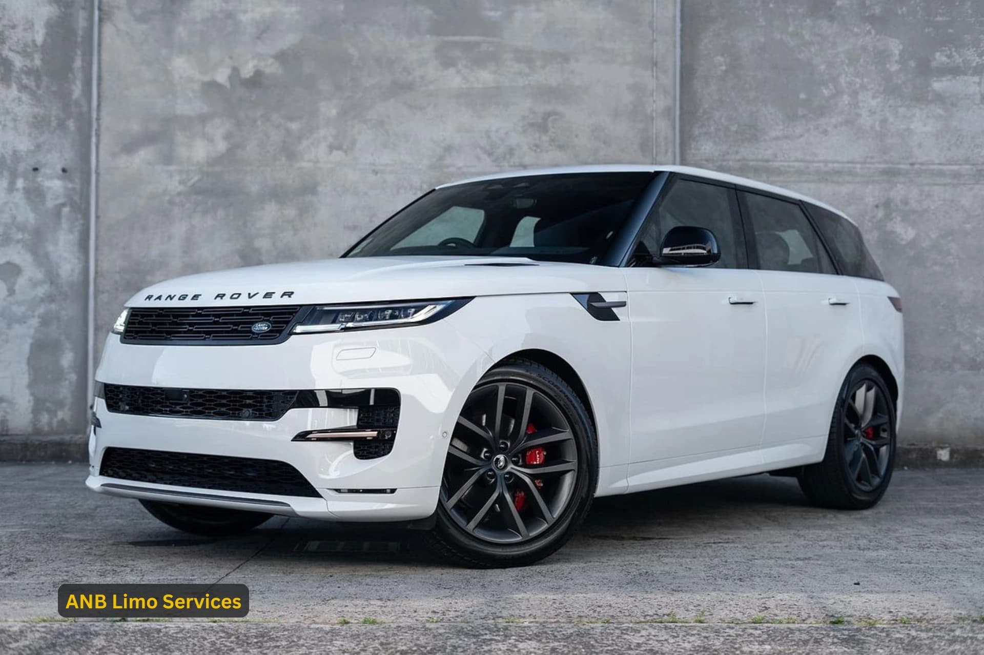 White Range Rover
