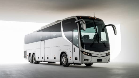 55 Passenger Charter Bus in Fishers