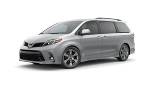 Toyota XLE Passenger Van - 8 Passengers, Grey Interior