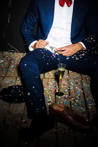 Party bus with dance pole and disco floor