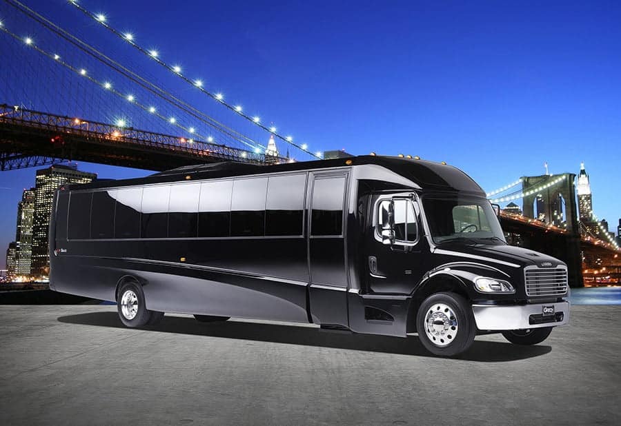 Luxury Mini Bus Shuttle (Black)