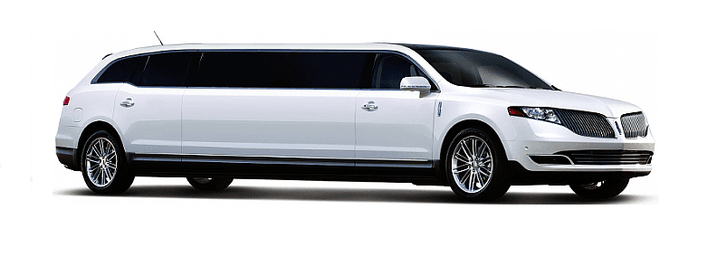 White Stretch Limousine