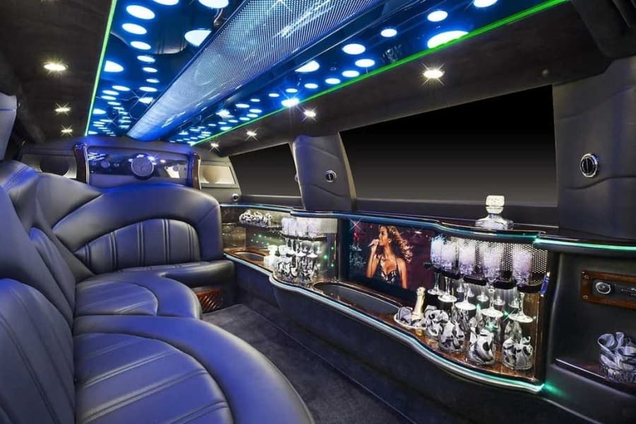 Galaxy Party Bus 50 Passenger Bathroom On Board