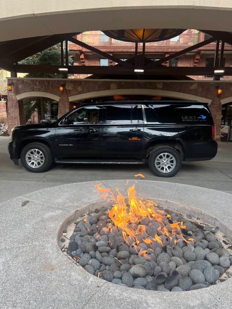 Premium Black SUV (Chevy Suburban, GMC Yukon XL)