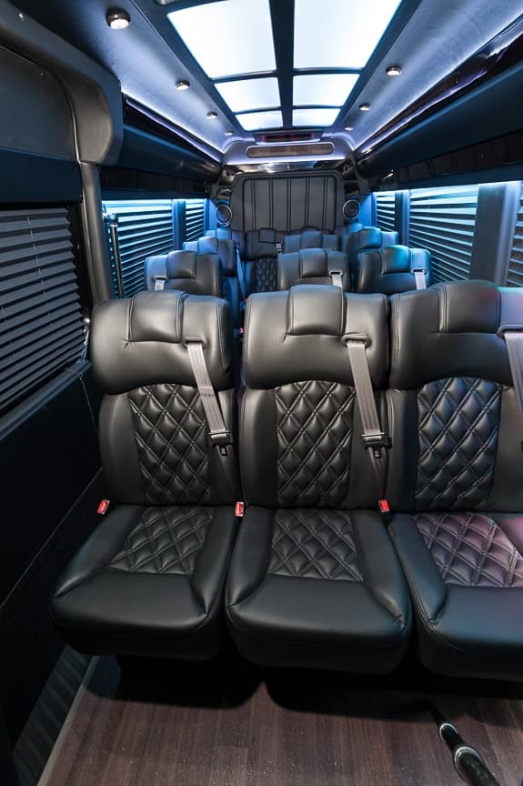 Luxury Mercedes Van Limousine - 12 Passenger Capacity