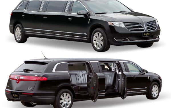 12 Passenger Sprinter Limo in White by First Class Customs
