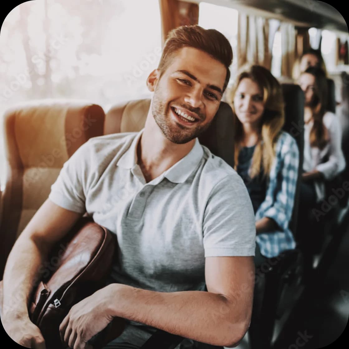 Coach Bus 40-56 passengers