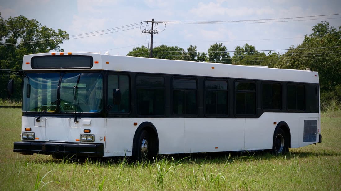 White Ninja Party Bus - seats 20-39