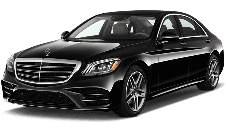 Mercedes S-Class Luxury Sedan - Black, 3 passengers