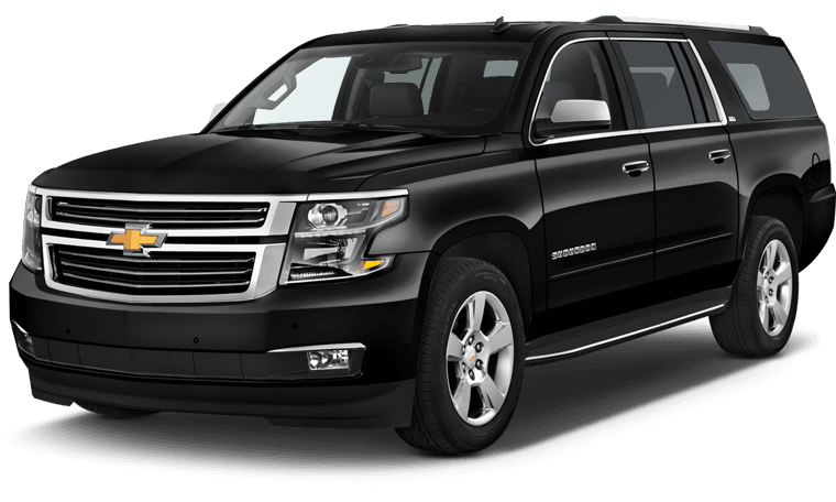 Chevrolet Suburban SUV - Black, 6 passengers