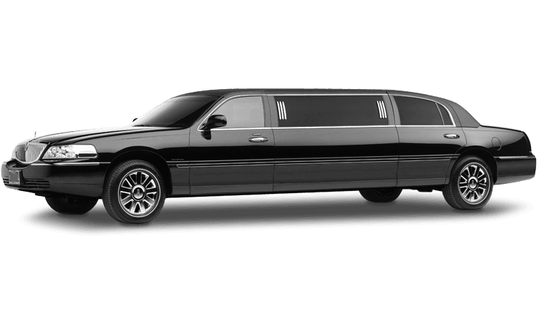 Lincoln Continental Stretch Limousine - Black, up to 8 passengers
