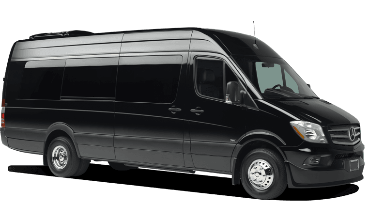Mercedes Sprinter Limousine - Black, up to 12 passengers