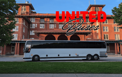 Charter Bus Service - 56 passenger capacity
