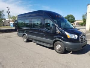 15 Passenger Ford Transit High Top Van