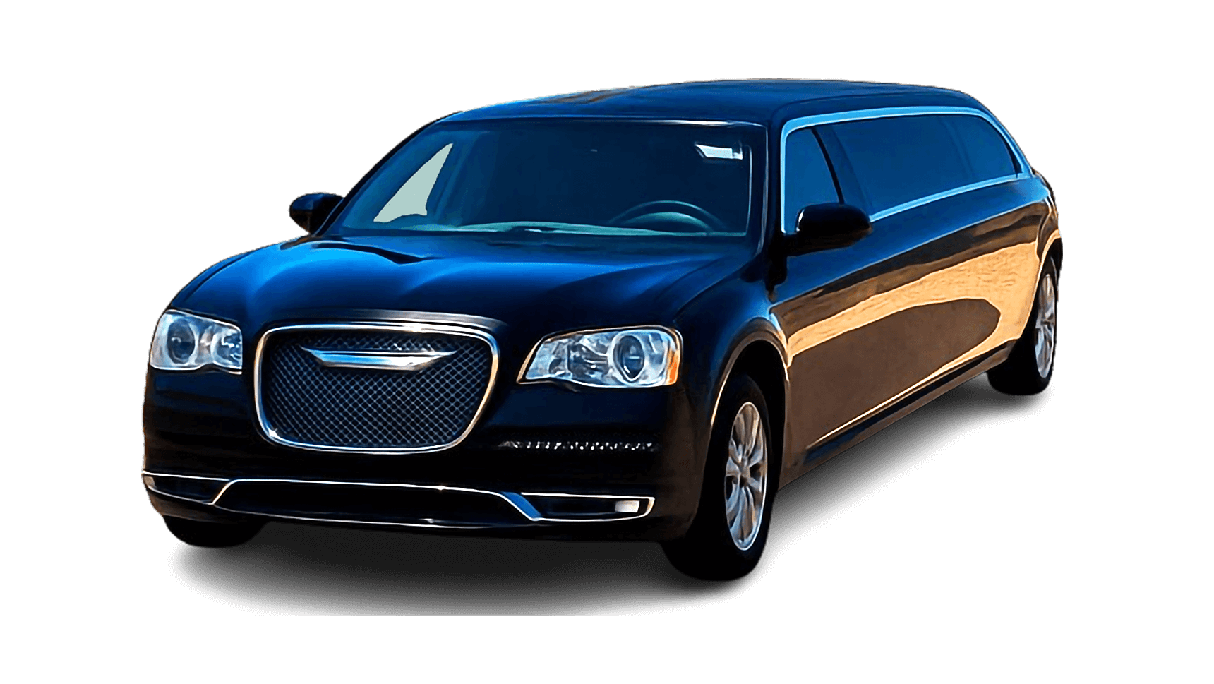 Chrysler 300 Black Stretch Limo - 12 Passenger