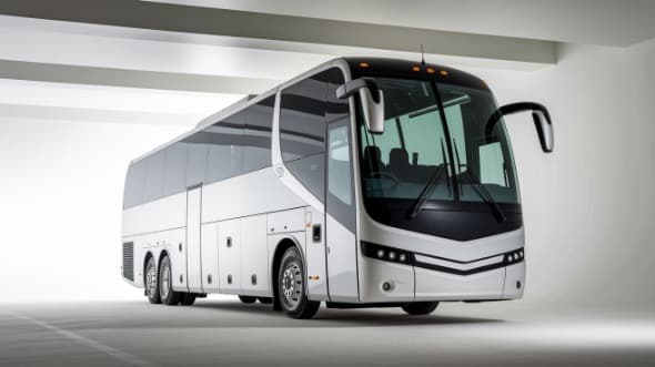 50 Passenger Charter Bus in Clarksville