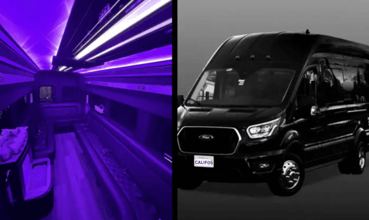 1-14 Passenger New Limo Van