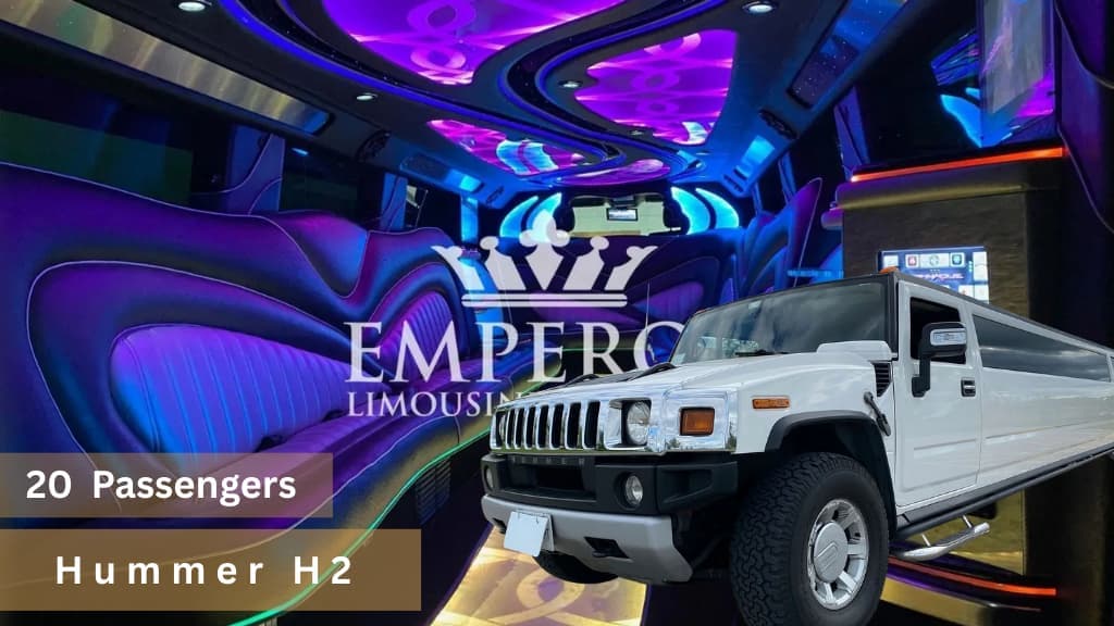 25-PAX Double Axle Hummer H2