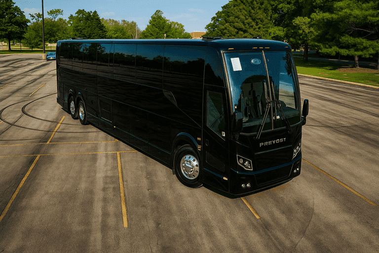 Full-Size Charter Bus (up to 56 riders)