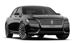 Black Lincoln Continental Sedan
