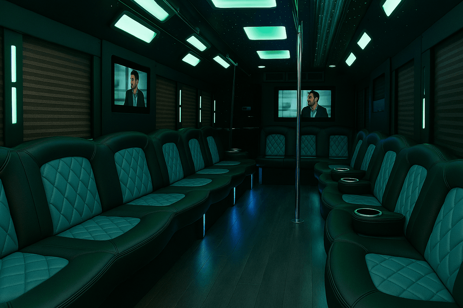 30 Passenger Coach Bus
