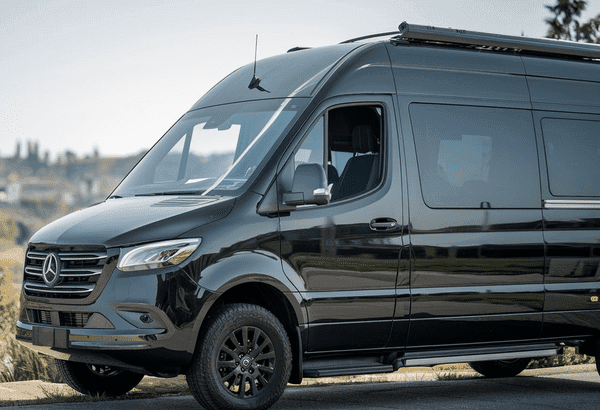 Sprinter Van with Leather Seats, Climate Control, Luggage Storage