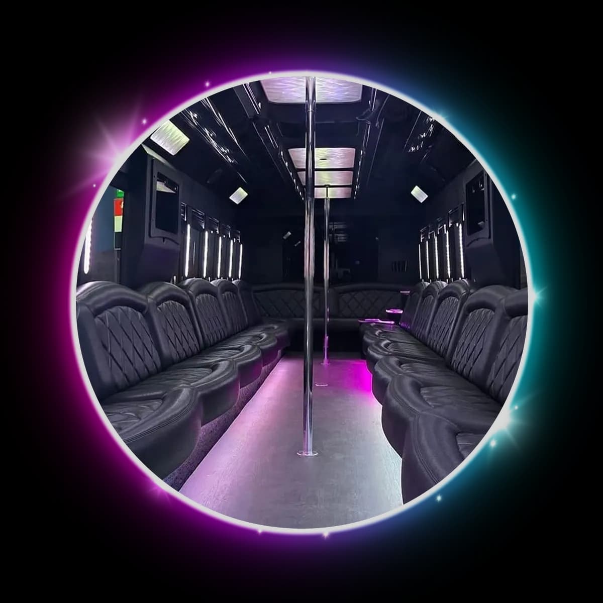 Snake Eyes 40 Passenger Party Bus
