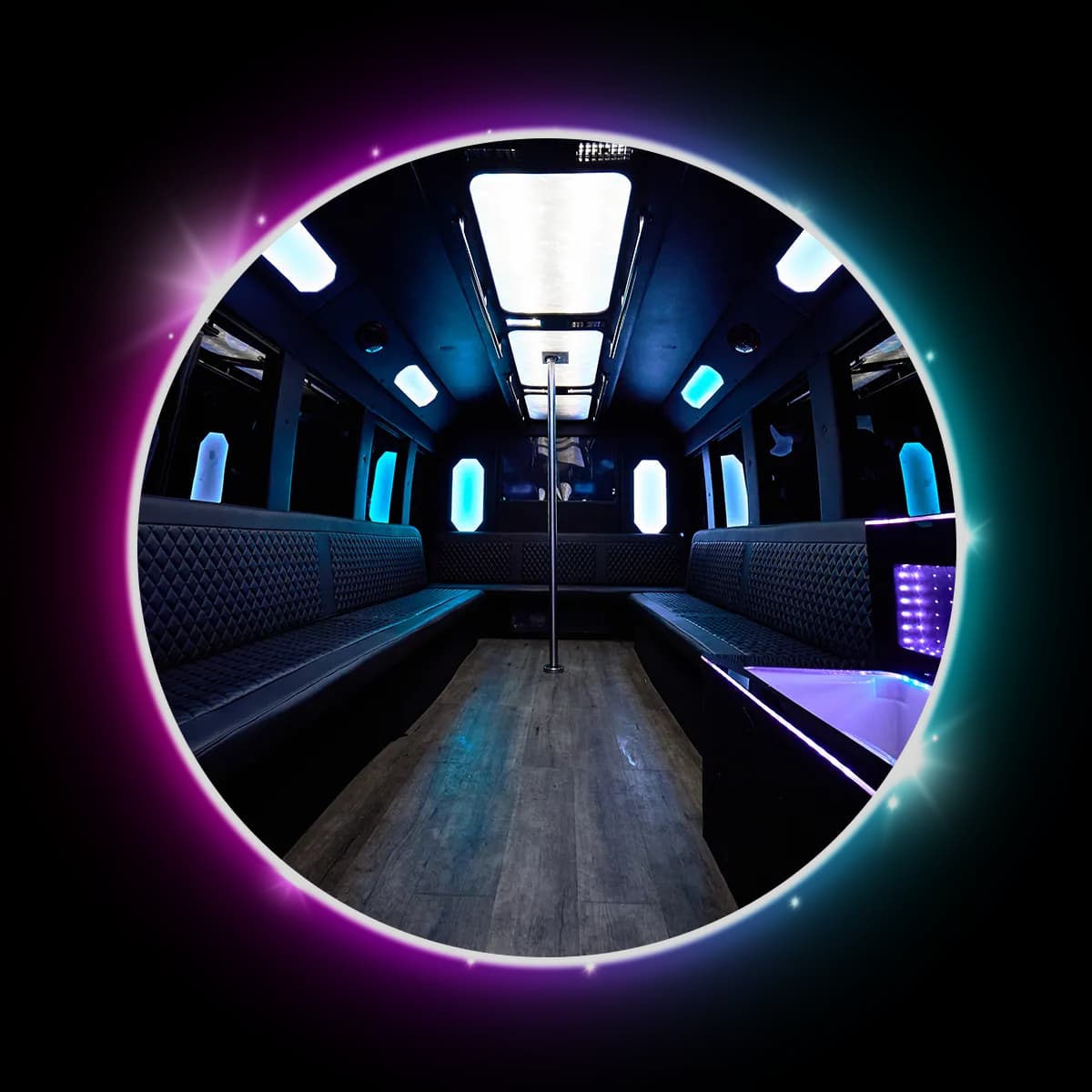 Bankroll 38 Passenger Party Bus
