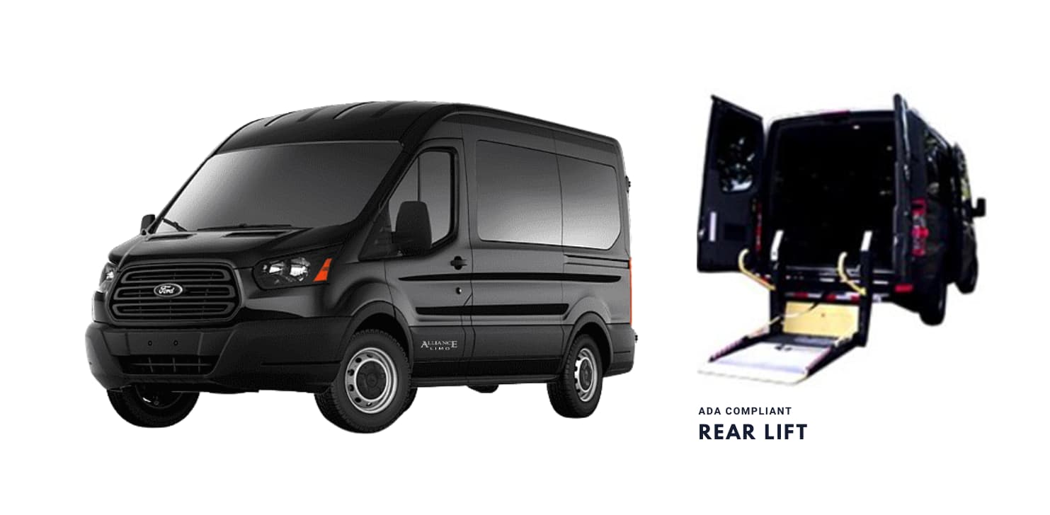 Handicap Accessible Sprinter Van - Wheelchair Transportation - 11 Passengers