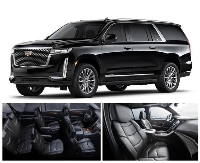 Cadillac Escalade 22' 7 Passengers
