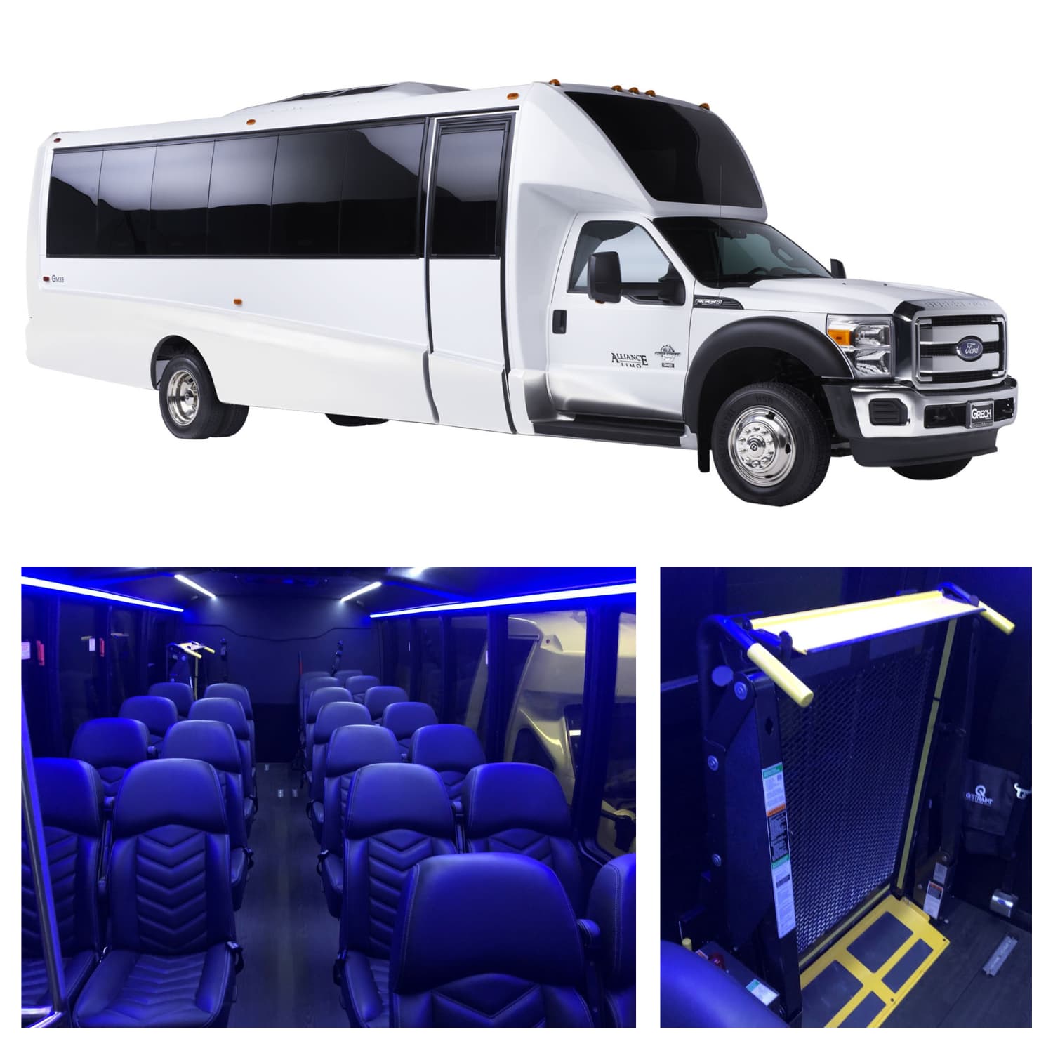 Grech GM 33 - ADA Access for 2 Handicap Passengers