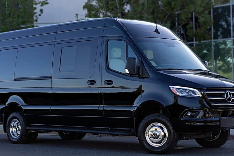 Luxury Sprinter Van Rentals with Driver Near NYC Airports