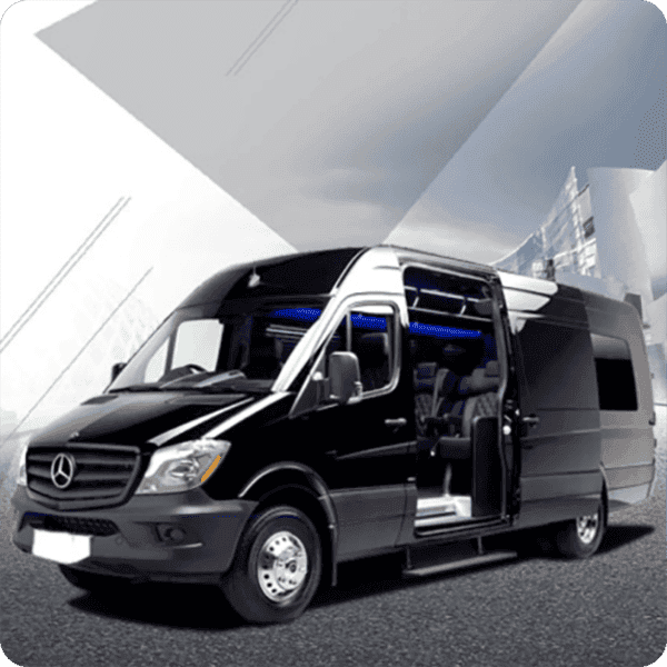 14-Pax Mercedes Limo Sprinter 14-Passenger Mercedes Limo Sprinter