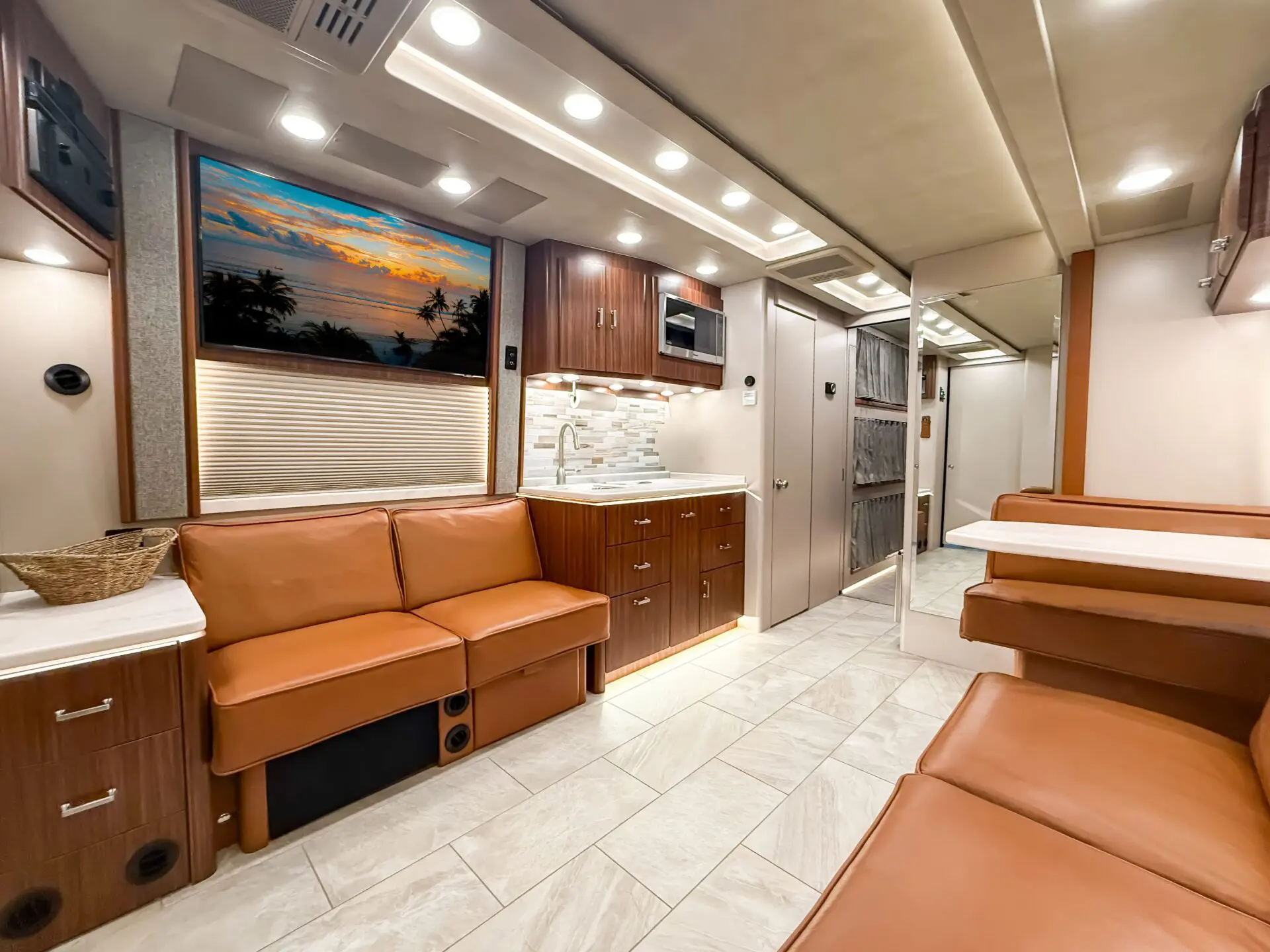 Luxury Tour Bus Conversion
