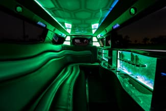 Jet Sprinter with white leather seats
