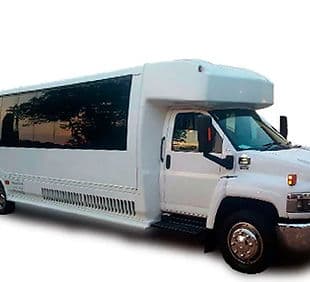 31 Passenger Shuttle Bus with Luggage