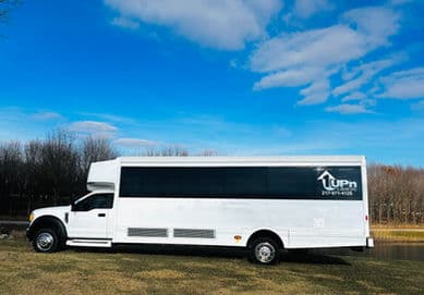 25-30 Passenger Ford F-550 Limo Bus