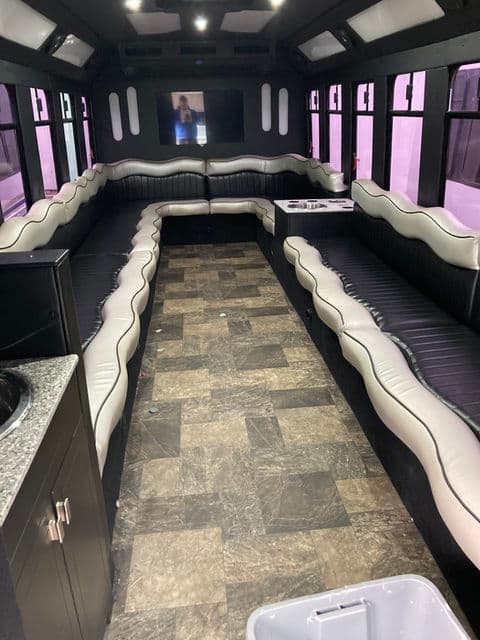 26 Passenger VIP Limousine Bus