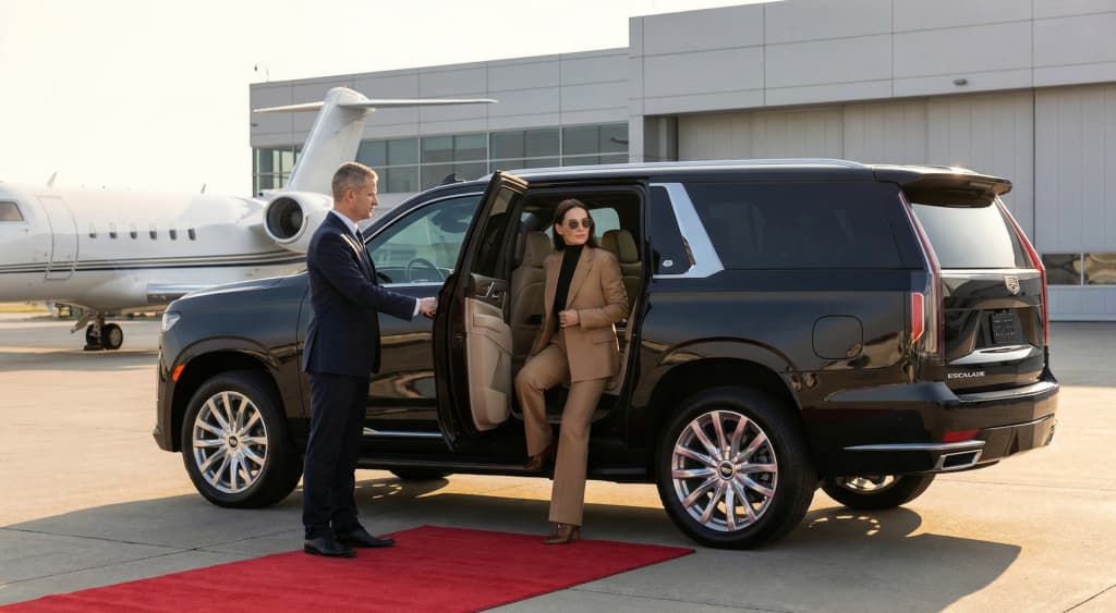 Private Black Car Service up to 6 passengers