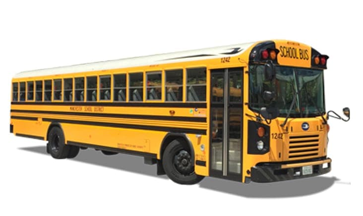Transit School Bus - up to 83 passengers