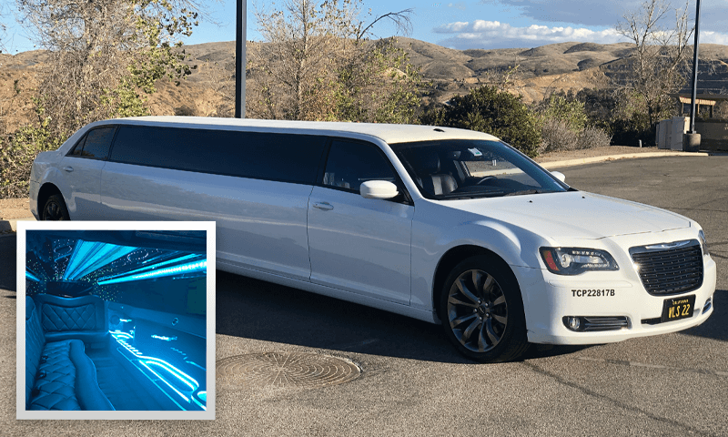 8 Passenger Chrysler 300 Luxury Stretch Limousine