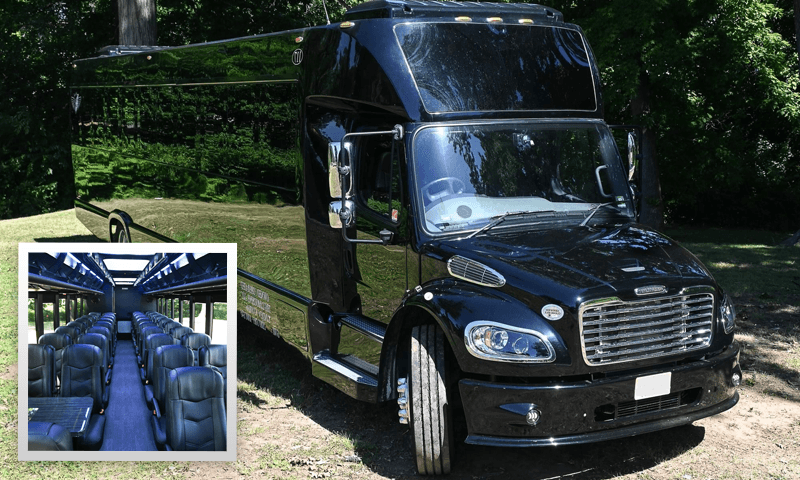 40 Passenger Luxury Executive Coach Shuttle Bus