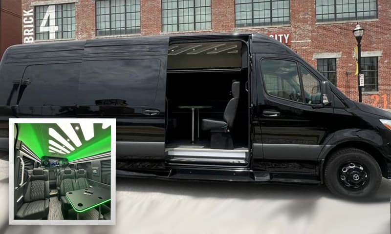 13 Passenger Luxury Mercedes-Benz Sprinter Executive