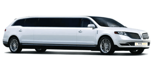 Stretch Limousine - Classic prom limo with premium leather seating and ambient lighting